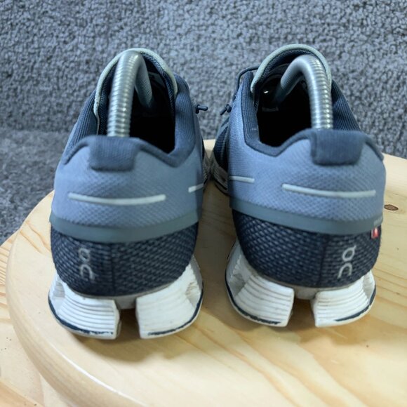 On Cloud 5 Running Shoes Mens Size 8 Blue Blue Gray Gym Training Sneakers - Picture 4 of 7